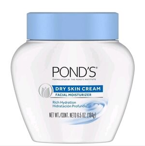 Ponds Dry Skin Cream Rich Facial Moisturizer 6.5oz For Sensitive Skin